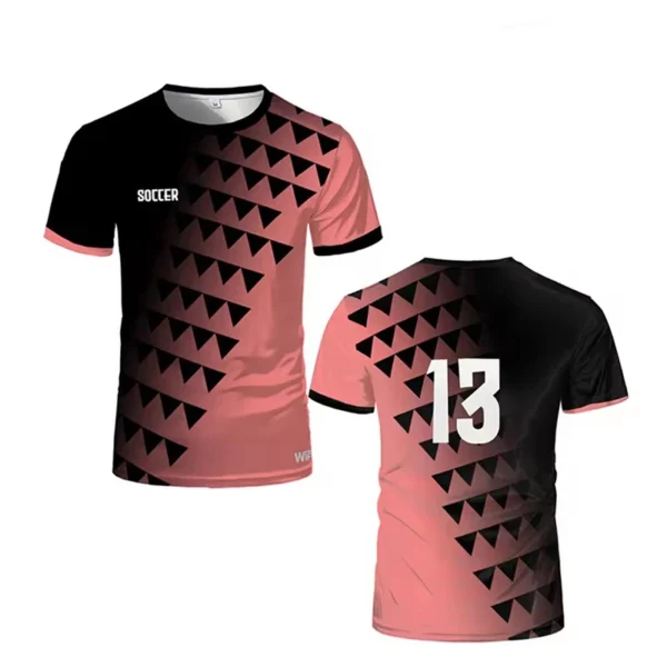 New Fashion Sports Football Jersey3D Printed T-shirt Summer Short-sleeved Gym Tops
