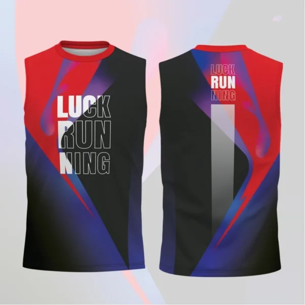 Summer Men's Sleeveless T-shirt Quick drying sports Running T-shirt stripe patterns sportswear football jersey t shirts for man