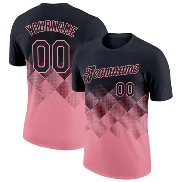 Football T Shirts Custom Name Team Name Number 3D Printed Jersey Casual Oversized Sports Tops