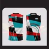 Summer Men's Sleeveless T-shirt Quick drying sports Running T-shirt stripe patterns sportswear football jersey t shirts for man