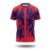 Simple Fashion Graphic Football Jersey For Men Trendy Summer Short Sleeve 3D Printed Sports T Shirts Loose Breathable Tees Tops