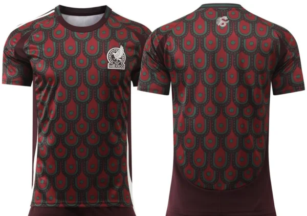 2025 Summer Hot-selling European Cup America's Cup Home and Away England Football Jersey Mexico Unisex Short-sleeved Top