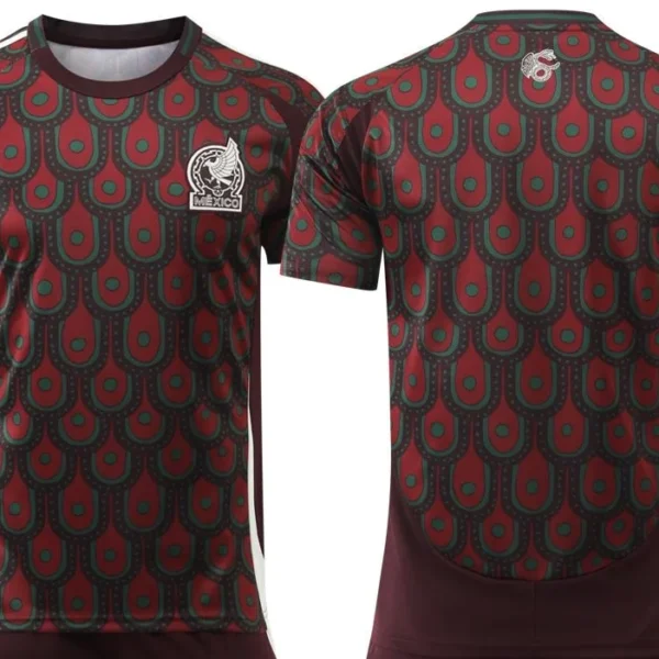 2025 Summer Hot-selling European Cup America's Cup Home and Away England Football Jersey Mexico Unisex Short-sleeved Top
