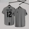 Fashion Simple Football Jersey For Men Customized Name Number Quick Dry Short Sleeve T-shirt Summer Sport Loose Tee Shirt