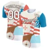 Customized Team Name Number Name Football T-shirt Personalized DIY Jersey Mens Sports Tees Loose Quick Dry Team Uniforms T Shirt