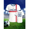 Football Jersey For Men Custom Name Number Tshirt Tops Loose Man Women Quick-drying Sports Short Sleeve Kids Tees