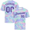 Customized Team Name Number Name Football T-shirt Personalized DIY Jersey Mens Sports Tees Loose Quick Dry Team Uniforms T Shirt