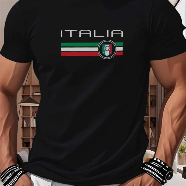 Fashion Football Jersey Summer Casual Sports Gym 3D Printed T Shirts Loose Quick Dry Tees Mens Clothing