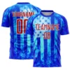 Custom Name Number American Flag Football T-shirt For Men Summer Soccer Uniform Jersey Short Sleeve Tops 3d Printing Tee Shirts
