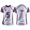 New Football Casual Fashion Sports Style Jersey Round Neck Short Sleeves Customizable Name and Number