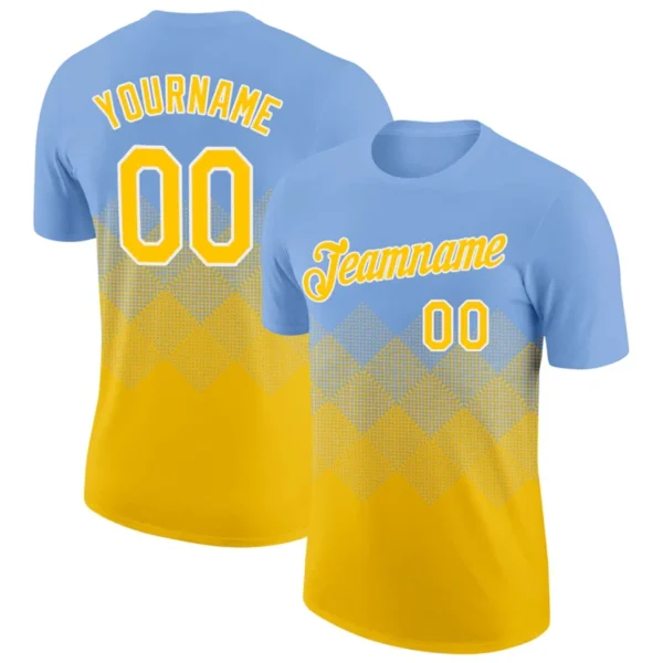 Football T Shirts Custom Name Team Name Number 3D Printed Jersey Loose Breathable Sports Tops
