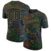 Customized Team Name Number Name Football T-shirt Personalized DIY Jersey Mens Sports Tees Loose Quick Dry Team Uniforms T Shirt