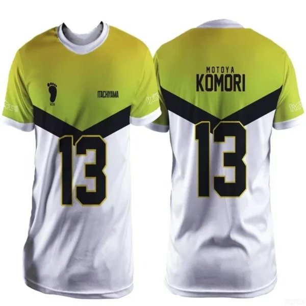 New Football Casual Fashion Sports Style Jersey Round Neck Short Sleeves Customizable Name and Number