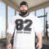 GASP Football T-shirt Betterbodies Baseball Shirt Football Jersey Motorcycle Short Sleeve Men's Comfortable Sports Short Sleeve