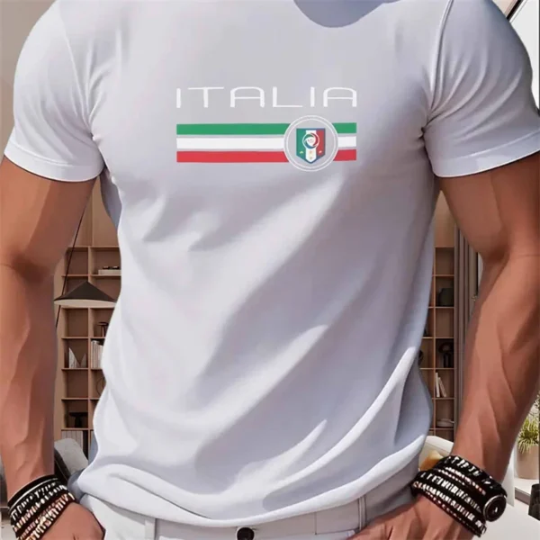 Fashion Football Jersey Summer Casual Sports Gym 3D Printed T Shirts Loose Quick Dry Tees Mens Clothing