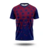 Simple Fashion Graphic Football Jersey For Men Trendy Summer Short Sleeve 3D Printed Sports T Shirts Loose Breathable Tees Tops