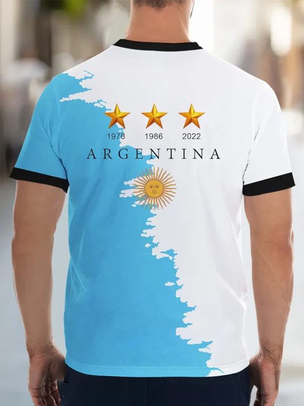 Simple Football T-shirts Summer Fashion Short Sleeve Quick-drying T Shirts Casual Sports Tops Men's Clothes