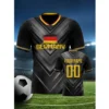 Football Jersey For Men Custom Name Number Tshirt Tops Loose Man Women Quick-drying Sports Short Sleeve Kids Tees