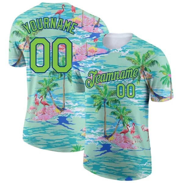 Summer Outdoor Sport Customized Football Jersey Men's T-shirt Trend Short Sleeve DIY Name Number 3d Print Tee Top New
