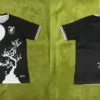 24-25  black and white football special edition animation jersey breathable short-sleeved jersey
