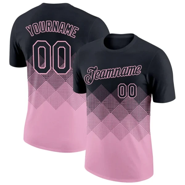 Football T Shirts Custom Name Team Name Number 3D Printed Jersey Casual Oversized Sports Tops