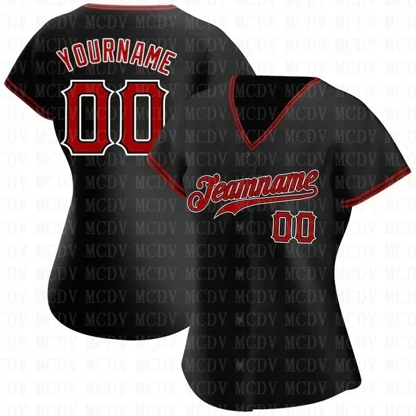 Custom Black Powder Blue-Orange Baseball Jersey Personlized Football Short Sleeves Athletic Tee Shirts Unisex Top