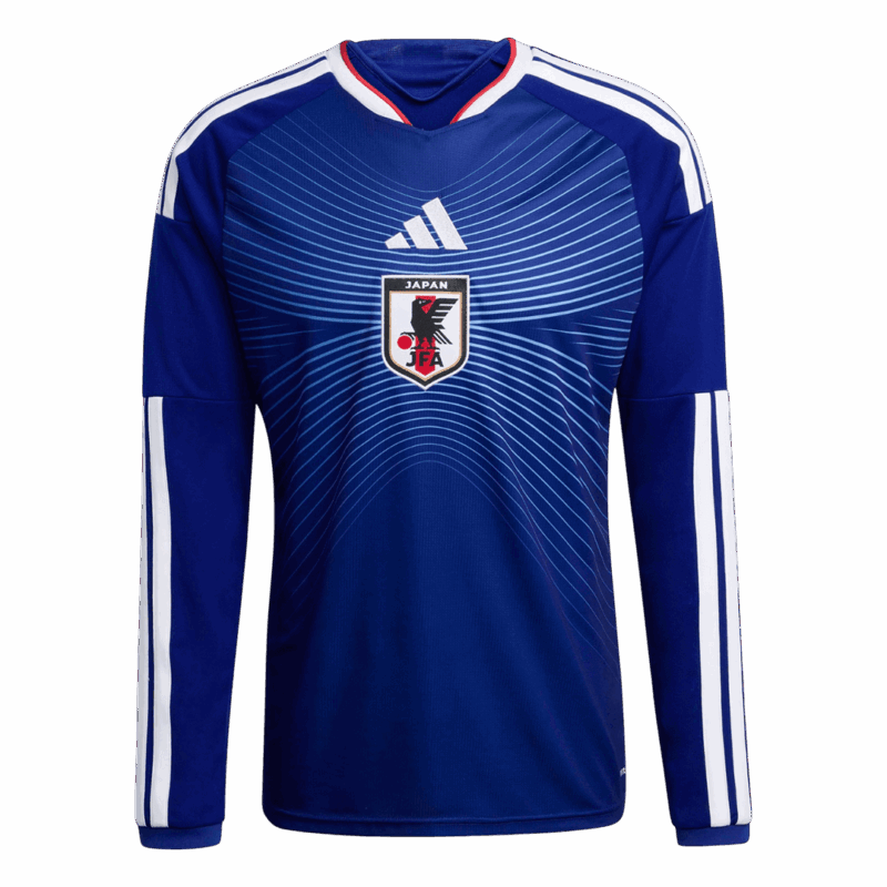 Japan Long Sleeve Home Soccer Jersey 2026
