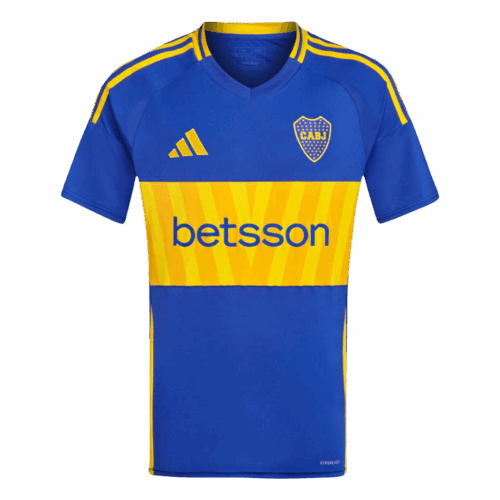 491283_1 Boca Juniors ホーム Custom サッカーユニフォーム 2024/25