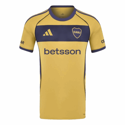 591777_1 Boca Juniors アウェイ サッカーユニフォーム 2025/26