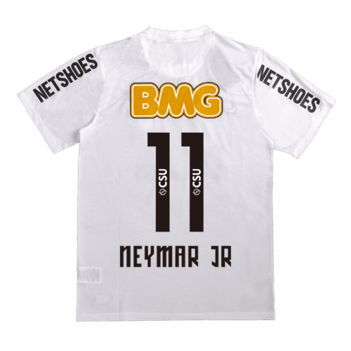 570048_1 Santos FC NEYMAR JR #11 ホーム サッカーユニフォーム Retro 2012
