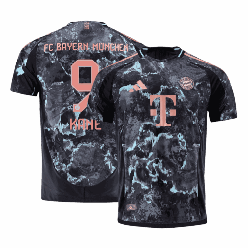 498492_1 バイエルンミュンヘン KANE #9 アウェイ サッカーユニフォーム オーセンティック 2024/25