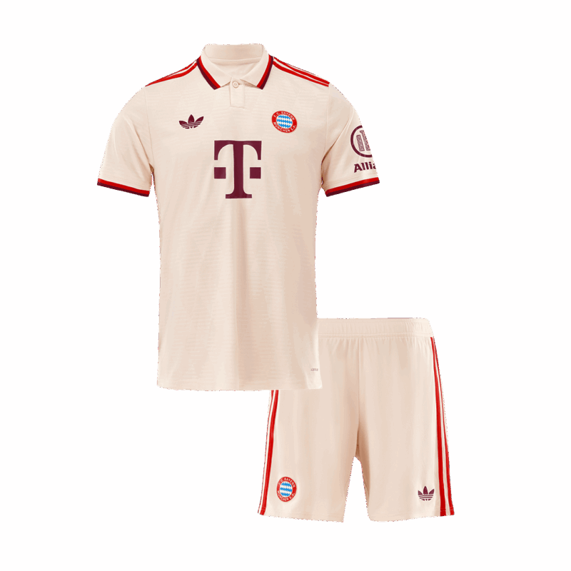 バイエルンミュンヘン  サード  アウェイ サッカーユニフォーム キット 2024/25 キッズ 上下セット - UCL