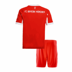 バイエルンミュンヘン  ホーム サッカーユニフォーム キット 2025/26 キッズ 上下セット