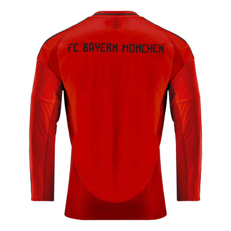 バイエルンミュンヘン  長袖 ホーム サッカーユニフォーム 2024/25