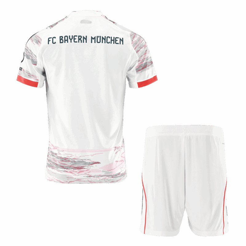 バイエルンミュンヘン  アウェイ サッカーユニフォーム キット 2025/26 上下セット