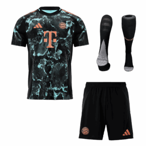 バイエルンミュンヘン  アウェイ サッカーユニフォーム キット 2024/25 (ユニフォーム+Shorts+Socks)