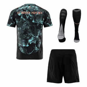 バイエルンミュンヘン  アウェイ サッカーユニフォーム キット 2024/25 (ユニフォーム+Shorts+Socks)