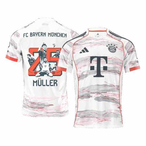 バイエルンミュンヘン  MÜLLER Special #25 アウェイ サッカーユニフォーム 2025/26 - Special