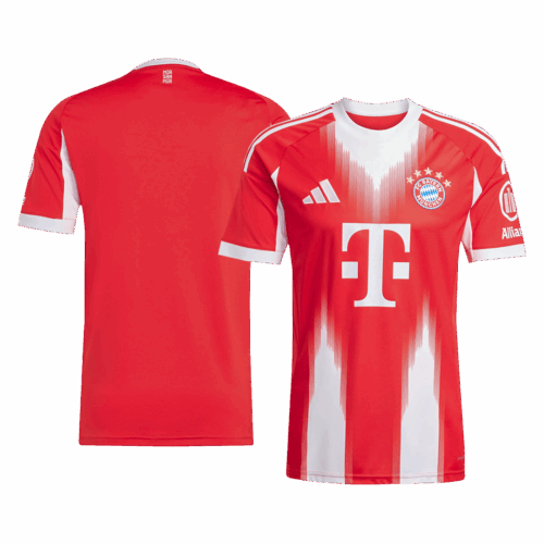 588964_1 バイエルンミュンヘン ホーム サッカーユニフォーム 2025/26 Red