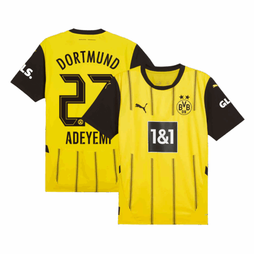 ドルトムント ADEYEMI #27 ホーム ユニフォーム 2024/25