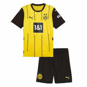 ドルトムント ホーム ユニフォーム キット 2024/25 キッズ 上下セット