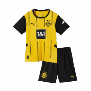ドルトムント ホーム ユニフォーム キット 2024/25 キッズ 上下セット