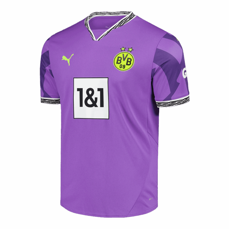 ドルトムント Goalkeeper サッカーユニフォーム 2024/25 - Purple - Special