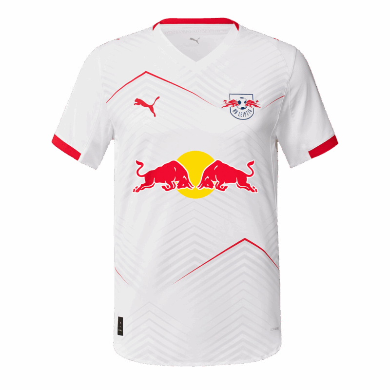 オーセンティック RB Leipzig ホーム サッカーユニフォーム 25/26 White
