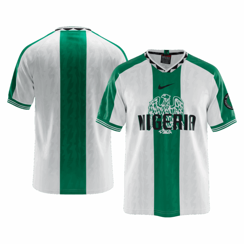 627704_3 Nigeria Away Soccer Jersey Retro 1996