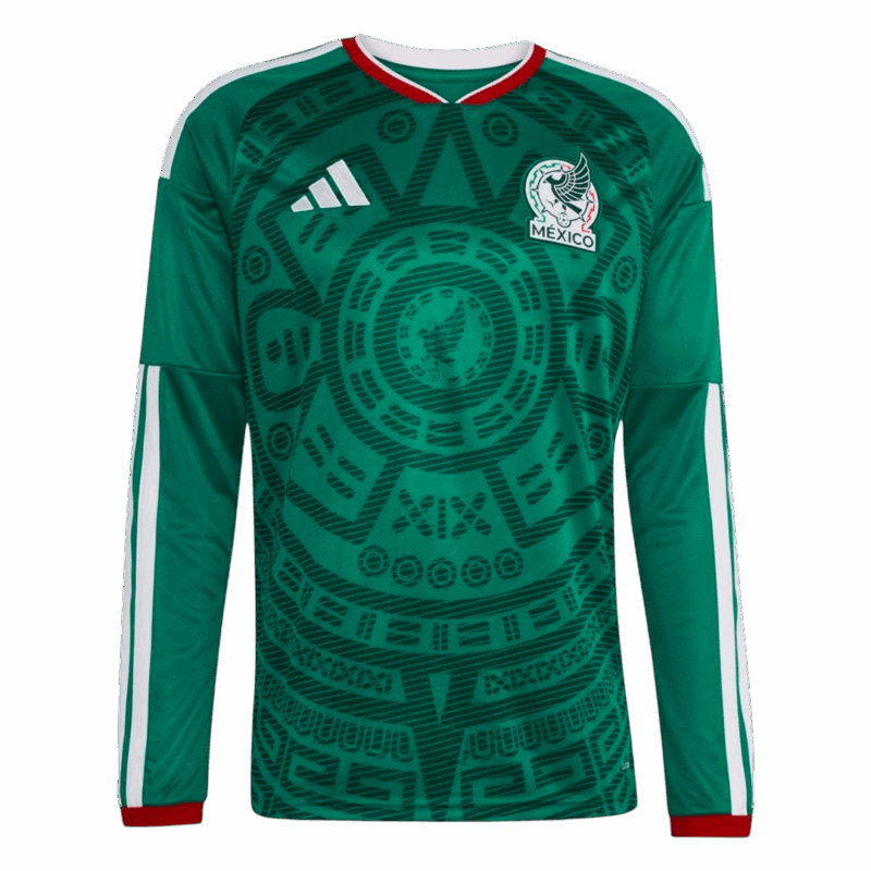 Mexico Long Sleeve Home Soccer Jersey 2026
