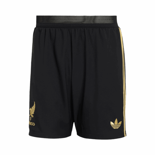 583982_1 Mexico サード アウェイ サッカーショーツ オーセンティック 2025 - Gold Cup