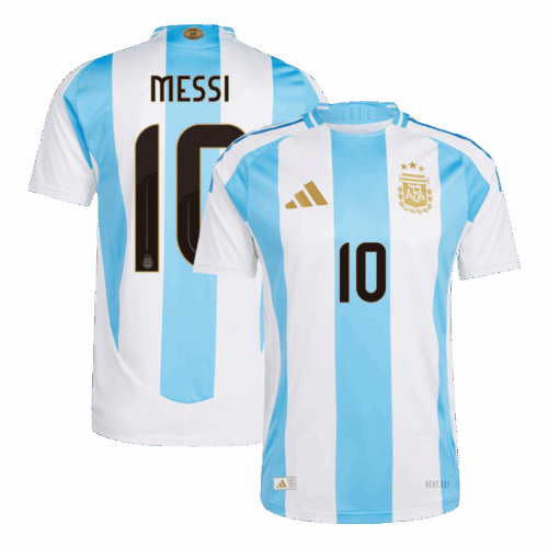 487010_1 Argentina MESSI #10 ホーム ユニフォーム オーセンティック Copa America 2024