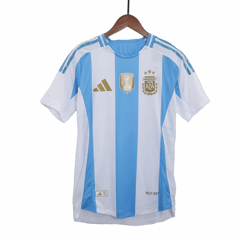 453366_4 Argentina ホーム ユニフォーム オーセンティック 2024