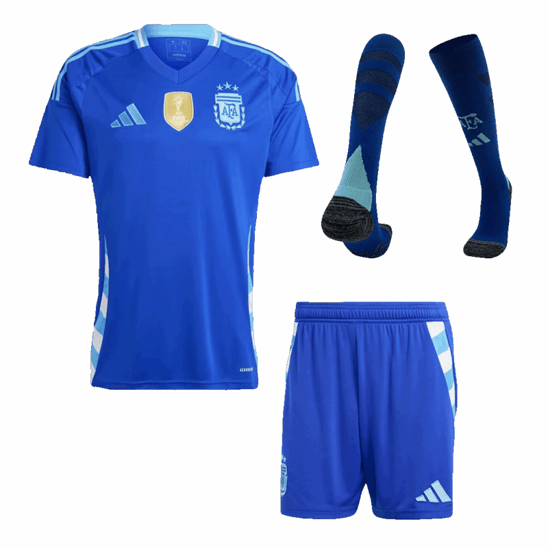 481844_1 Argentina アウェイ ユニフォーム キット 2024 (ユニフォーム+Shorts+Socks)